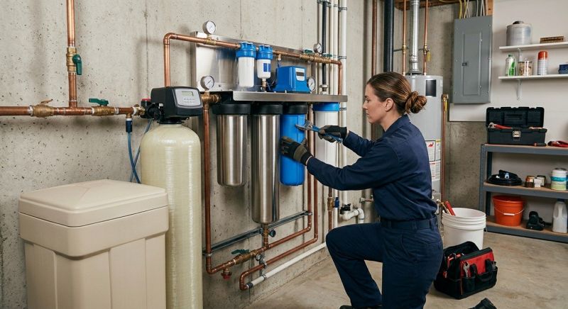 Water Filtration Installation in Raleigh, NC